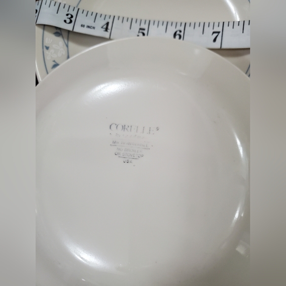 Corelle Corning First of Spring bread Appetizer Plate Set of 5 - Picture 4 of 4